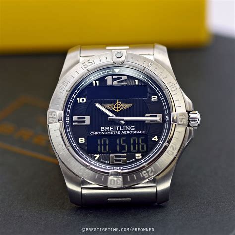 used breitling price|pre owned breitling aerospace.